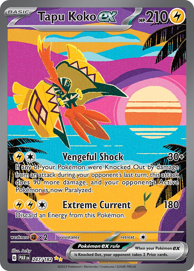 2023 Pokémon Paradox Rift 2023 Pokémon Paradox Rift #247 trading card
