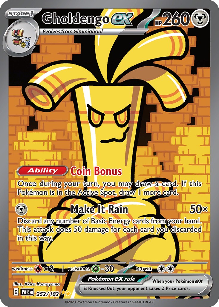 2023 Pokémon Paradox Rift 2023 Pokémon Paradox Rift #252 trading card