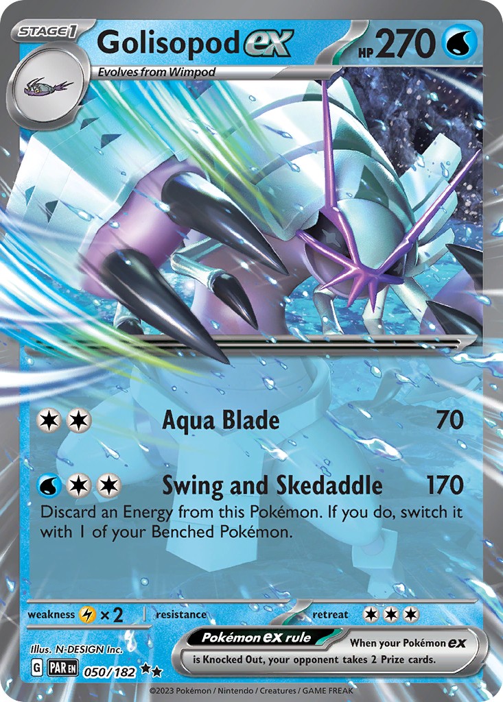 2023 Pokémon Paradox Rift 2023 Pokémon Paradox Rift #50 trading card