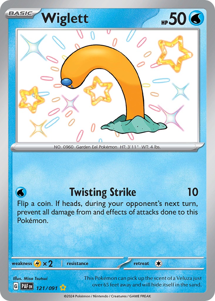 2024 Pokémon Paldean Fates 2024 Pokémon Paldean Fates #121 trading card