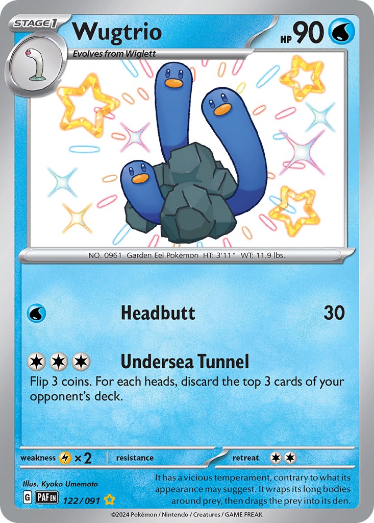 2024 Pokémon Paldean Fates 2024 Pokémon Paldean Fates #122 trading card