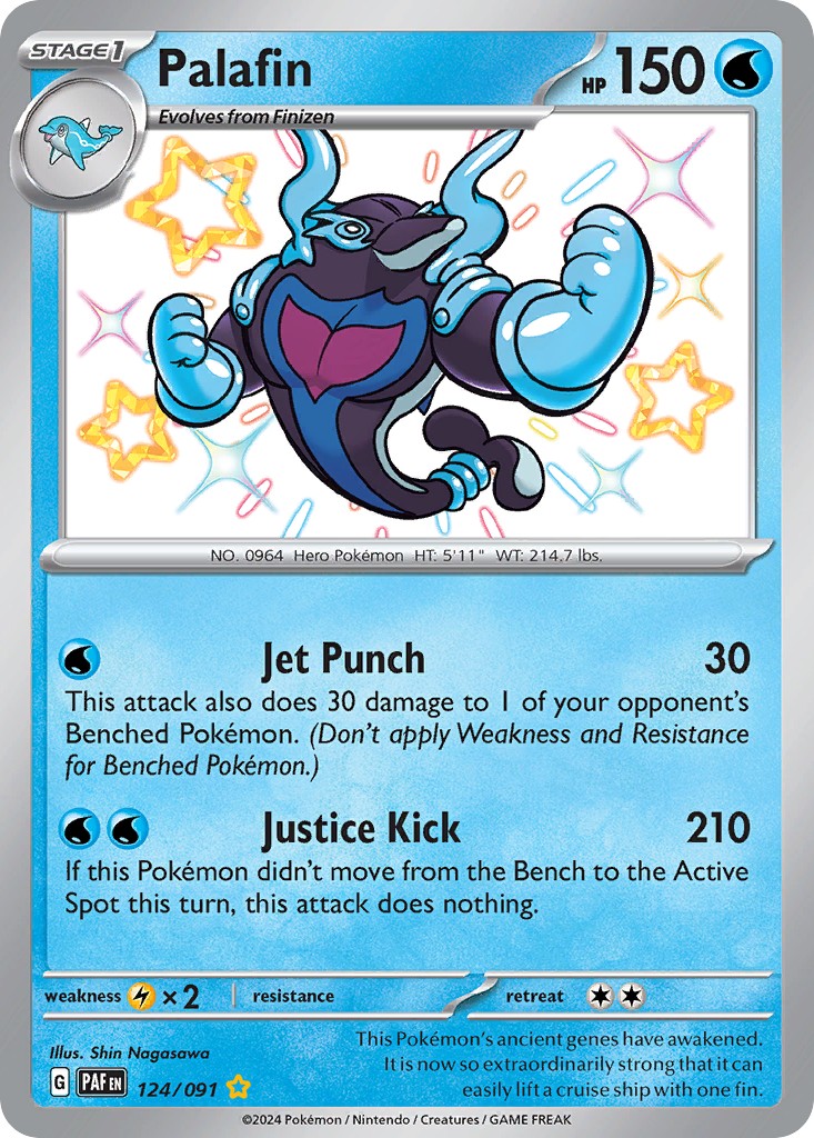 2024 Pokémon Paldean Fates 2024 Pokémon Paldean Fates #124 trading card