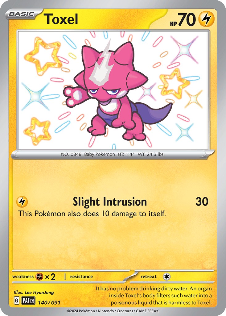 2024 Pokémon Paldean Fates 2024 Pokémon Paldean Fates #140 trading card