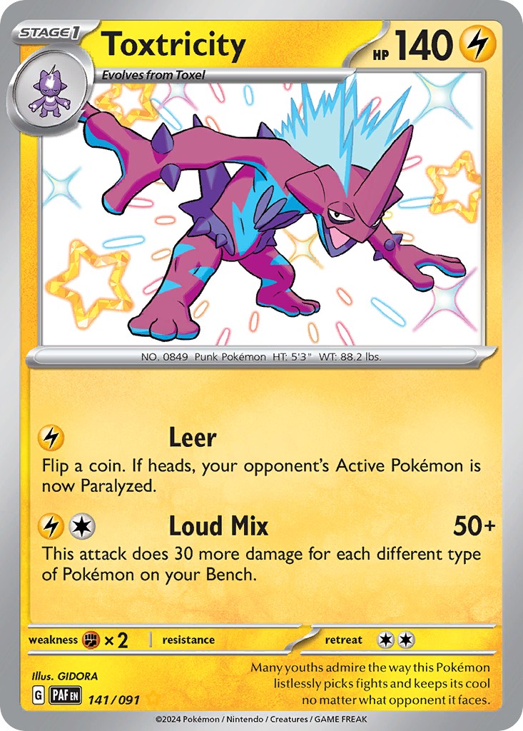 2024 Pokémon Paldean Fates 2024 Pokémon Paldean Fates #141 trading card