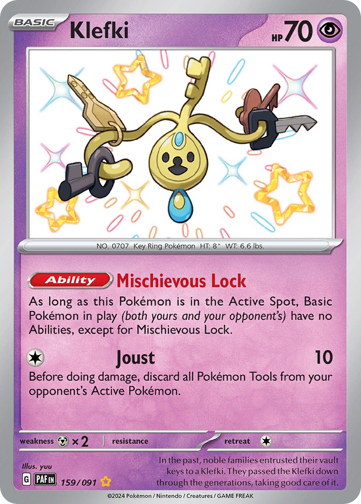 2024 Pokémon Paldean Fates 2024 Pokémon Paldean Fates #159 trading card