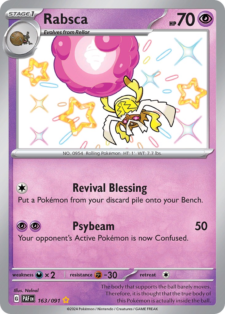 2024 Pokémon Paldean Fates 2024 Pokémon Paldean Fates #163 trading card