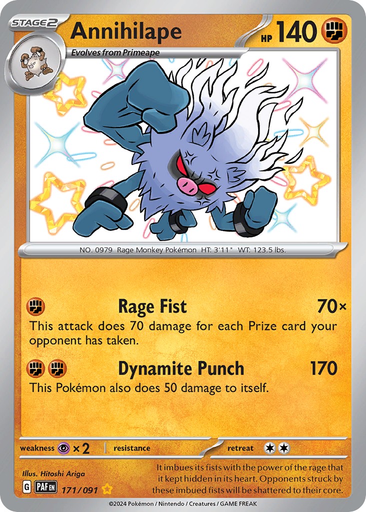 2024 Pokémon Paldean Fates 2024 Pokémon Paldean Fates #171 trading card
