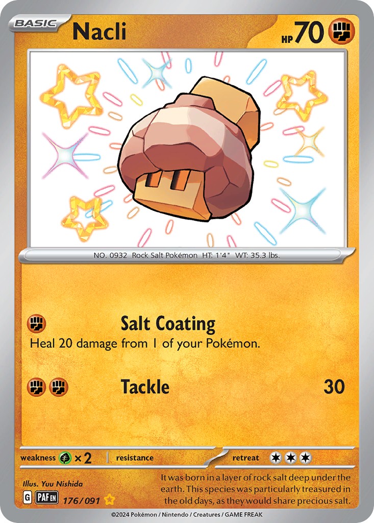 2024 Pokémon Paldean Fates 2024 Pokémon Paldean Fates #176 trading card