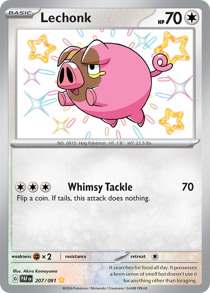 2024 Pokémon Paldean Fates 2024 Pokémon Paldean Fates #207 trading card
