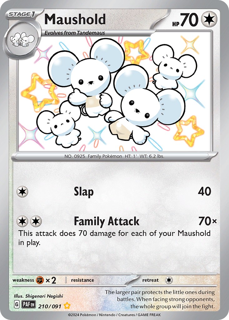 2024 Pokémon Paldean Fates 2024 Pokémon Paldean Fates #210 trading card