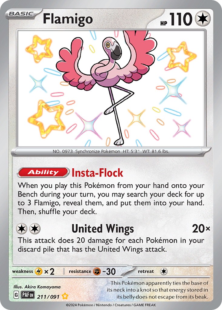 2024 Pokémon Paldean Fates 2024 Pokémon Paldean Fates #211 trading card