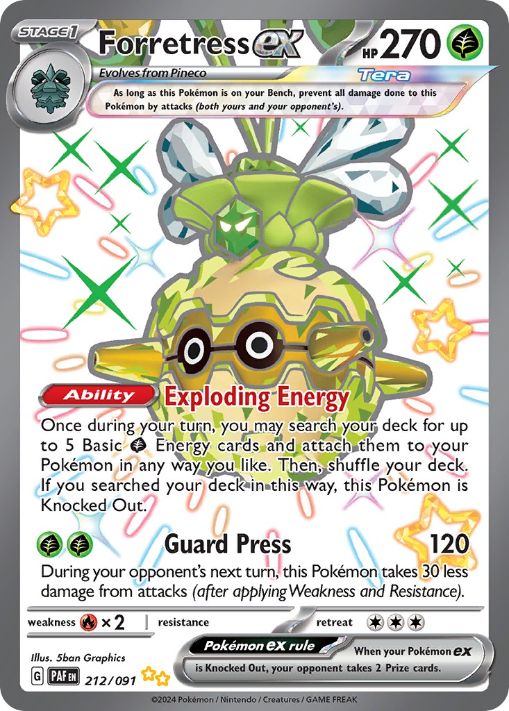 2024 Pokémon Paldean Fates 2024 Pokémon Paldean Fates #212 trading card
