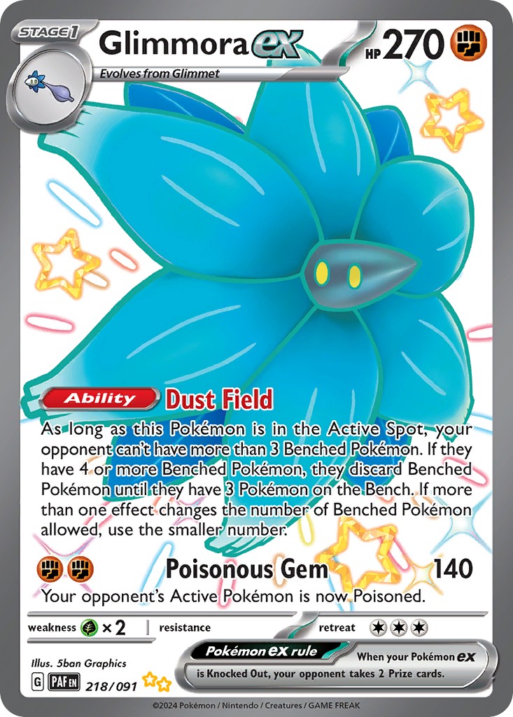 2024 Pokémon Paldean Fates 2024 Pokémon Paldean Fates #218 trading card