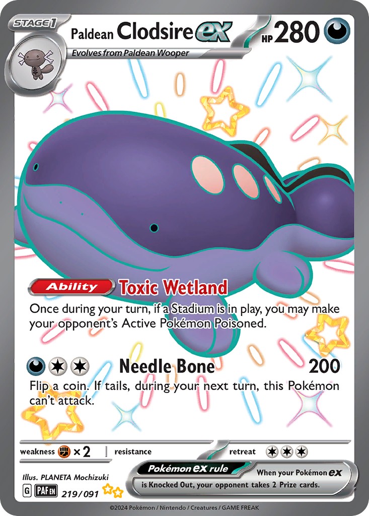 2024 Pokémon Paldean Fates 2024 Pokémon Paldean Fates #219 trading card