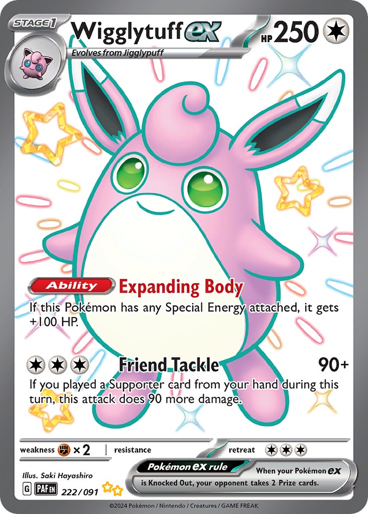 2024 Pokémon Paldean Fates 2024 Pokémon Paldean Fates #222 trading card