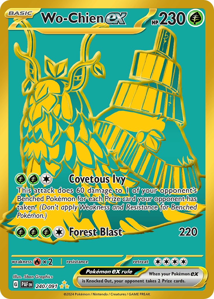 2024 Pokémon Paldean Fates 2024 Pokémon Paldean Fates #240 trading card