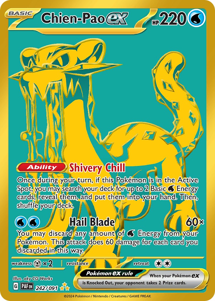 2024 Pokémon Paldean Fates 2024 Pokémon Paldean Fates #242 trading card