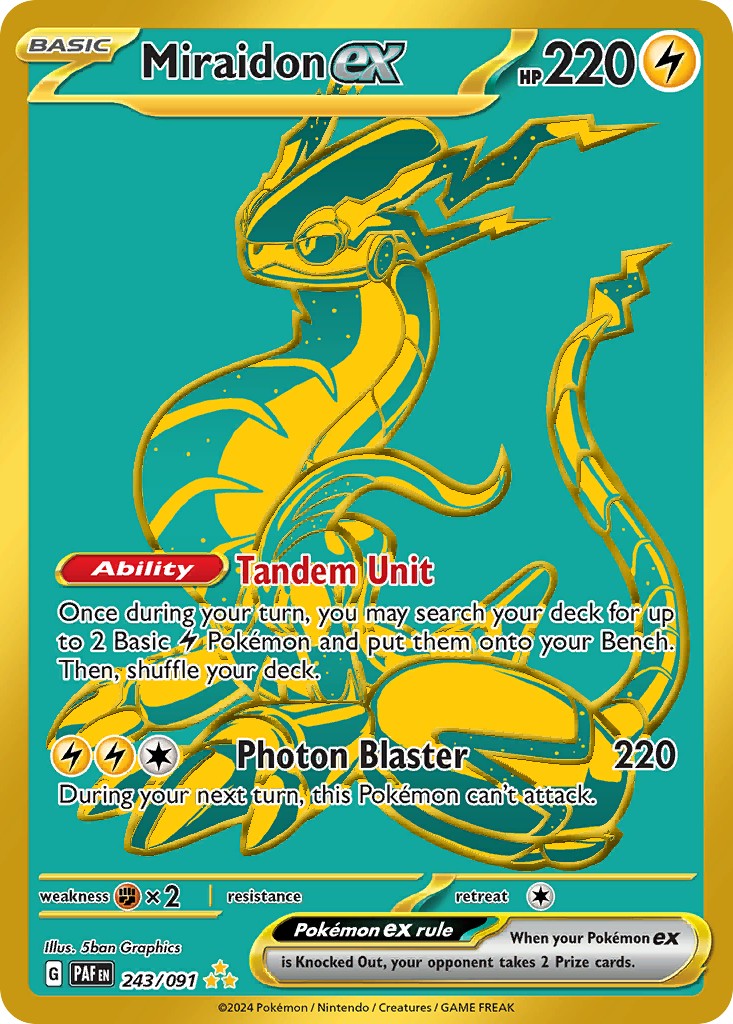 2024 Pokémon Paldean Fates 2024 Pokémon Paldean Fates #243 trading card