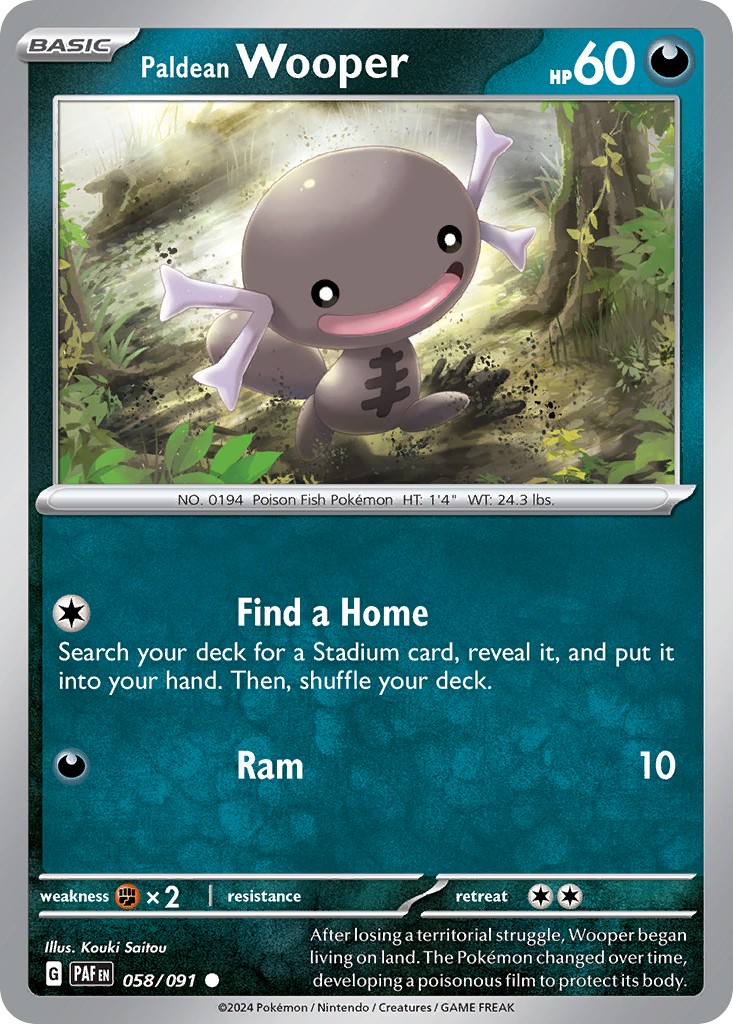 Paldean Wooper - Image 1