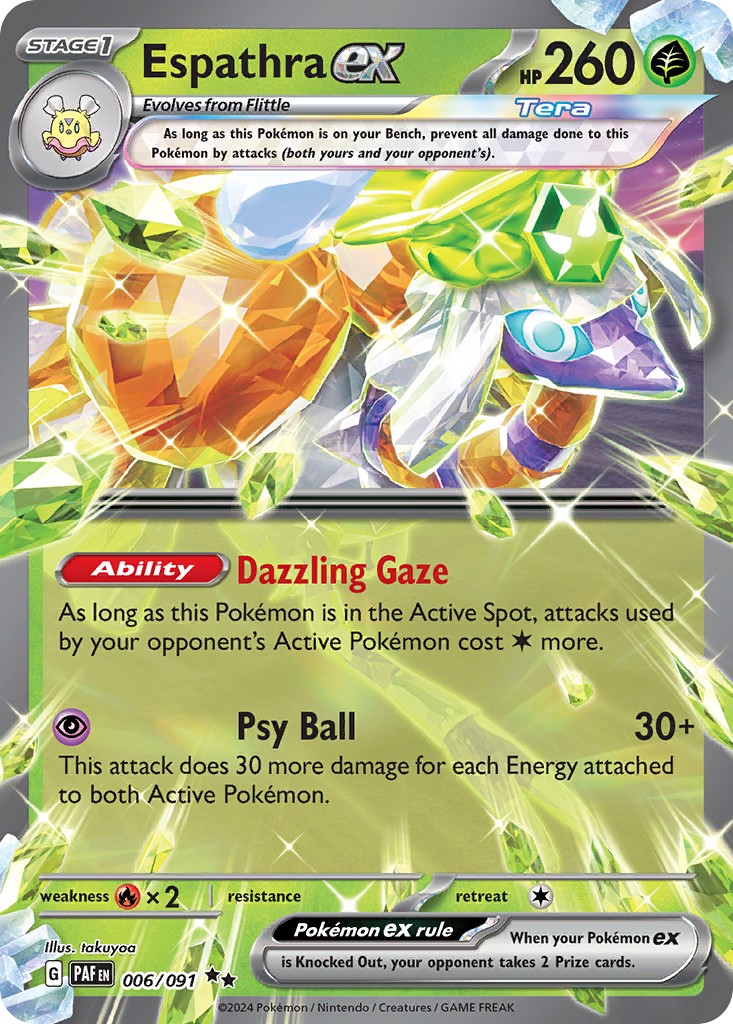2024 Pokémon Paldean Fates 2024 Pokémon Paldean Fates #6 trading card