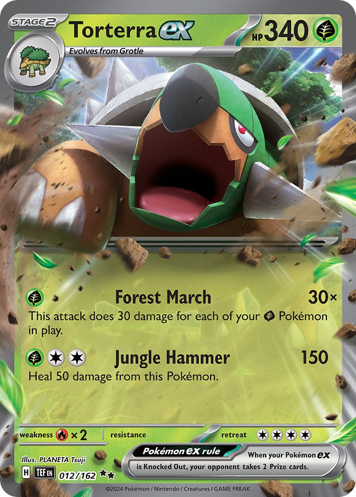 2024 Pokémon Temporal Forces 2024 Pokémon Temporal Forces #12 trading card