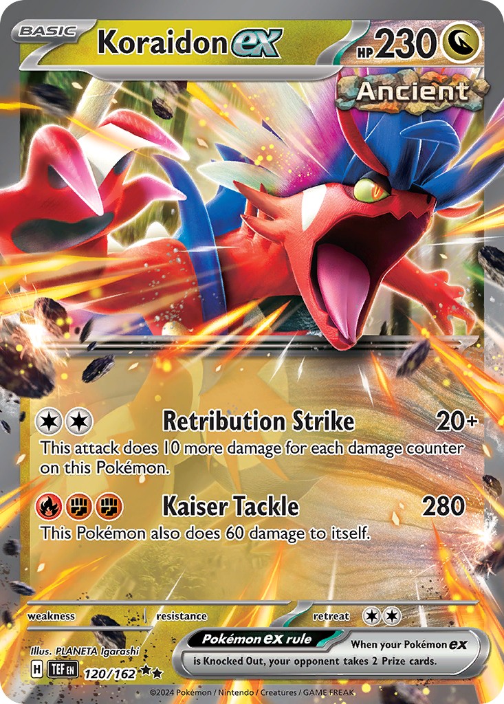2024 Pokémon Temporal Forces 2024 Pokémon Temporal Forces #120 trading card