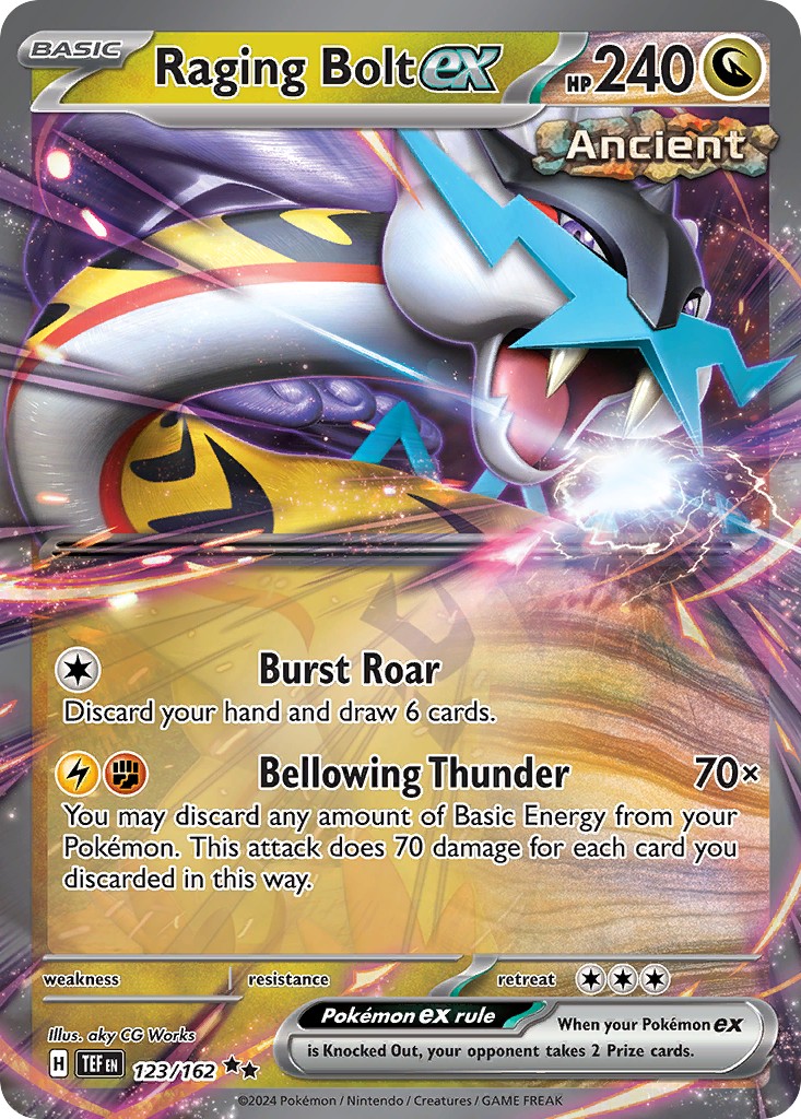2024 Pokémon Temporal Forces 2024 Pokémon Temporal Forces #123 trading card