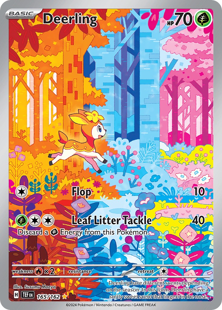 2024 Pokémon Temporal Forces 2024 Pokémon Temporal Forces #165 trading card