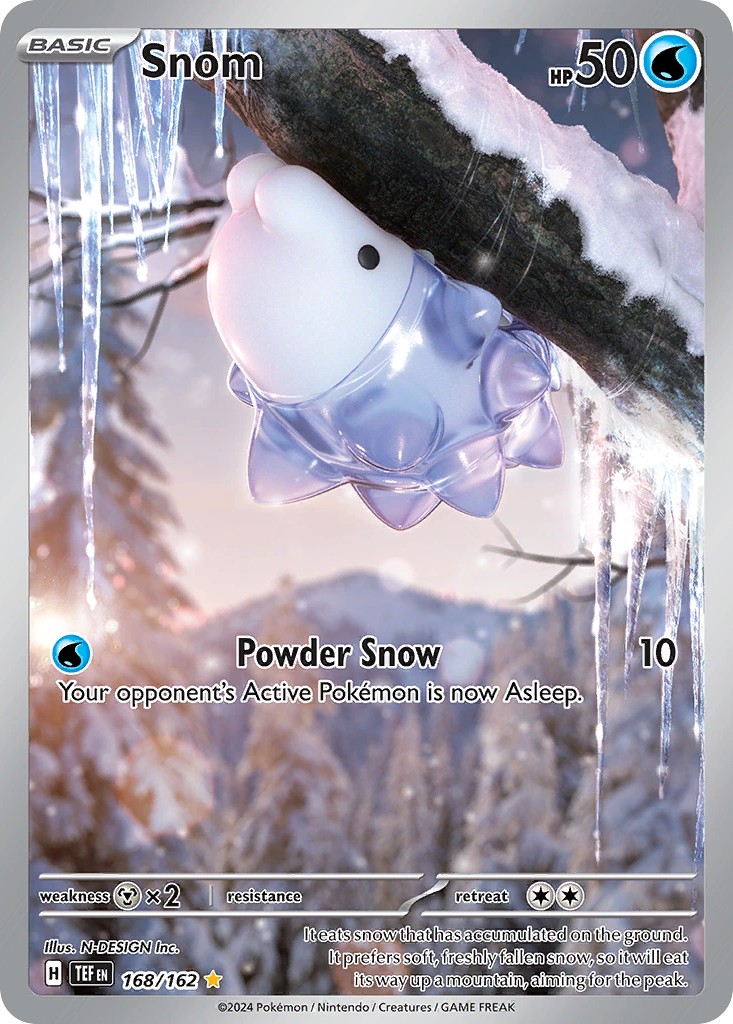 2024 Pokémon Temporal Forces 2024 Pokémon Temporal Forces #168 trading card