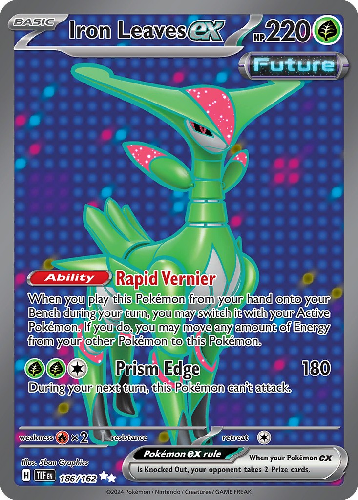 2024 Pokémon Temporal Forces 2024 Pokémon Temporal Forces #186 trading card