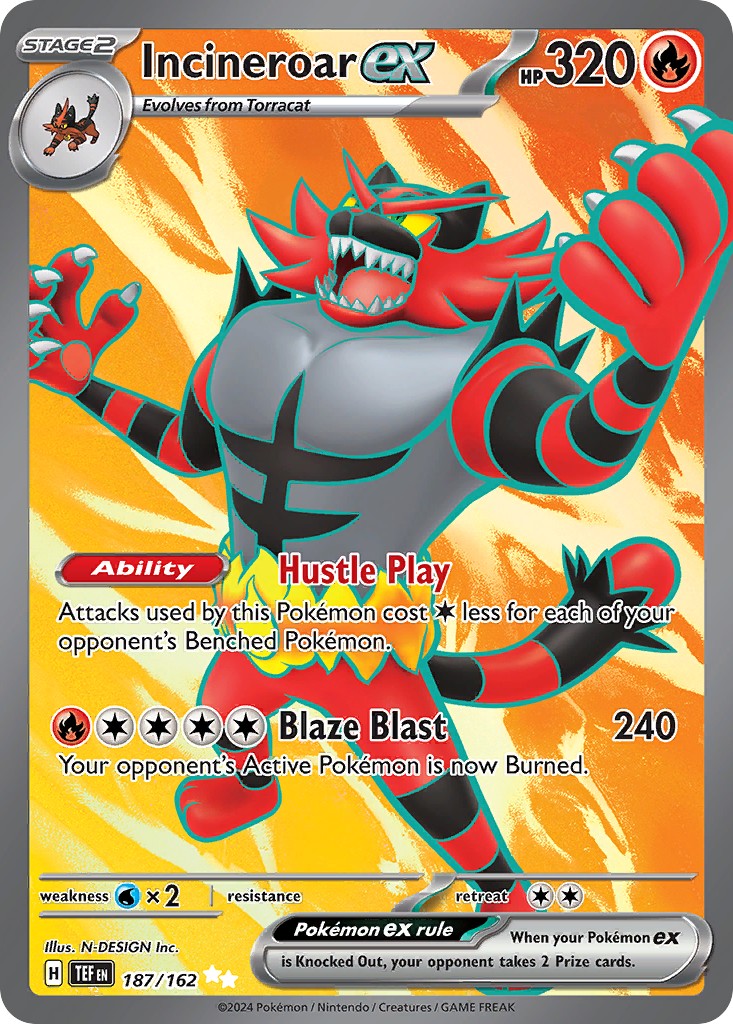 2024 Pokémon Temporal Forces 2024 Pokémon Temporal Forces #187 trading card