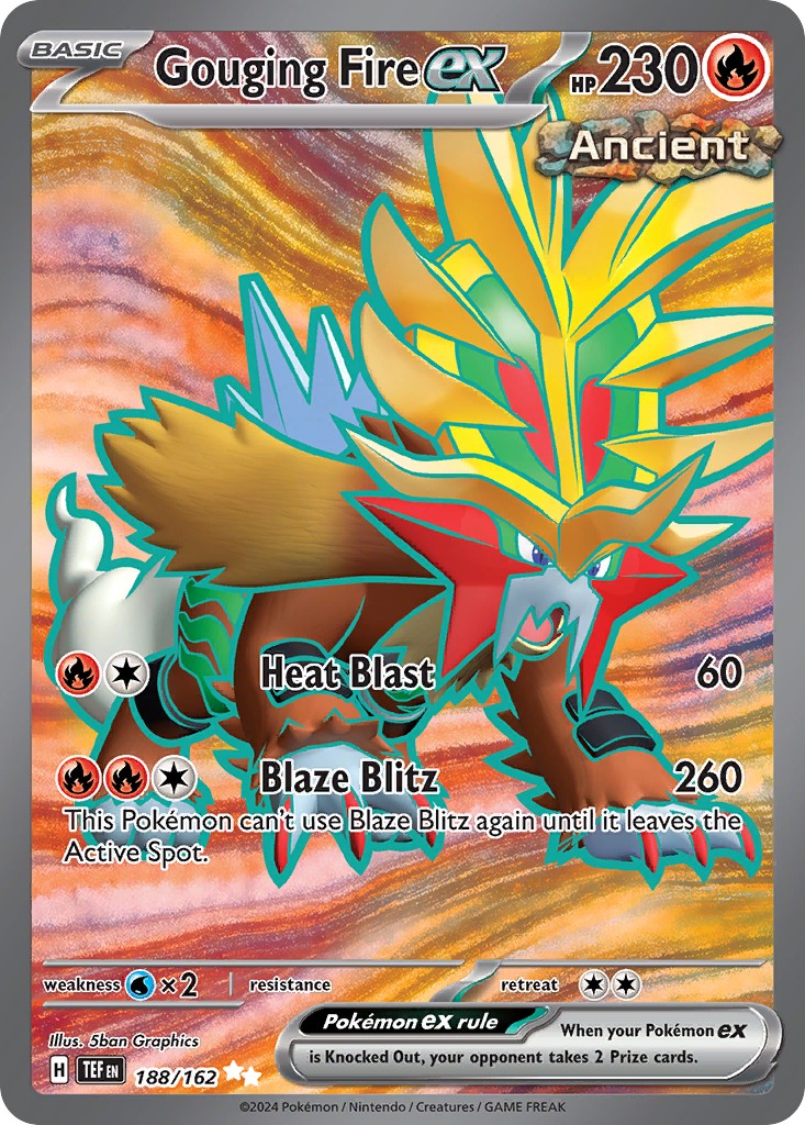 2024 Pokémon Temporal Forces 2024 Pokémon Temporal Forces #188 trading card