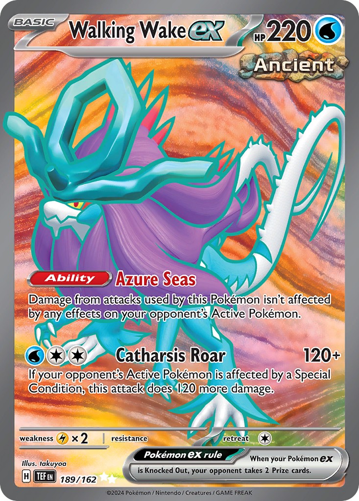 2024 Pokémon Temporal Forces 2024 Pokémon Temporal Forces #189 trading card