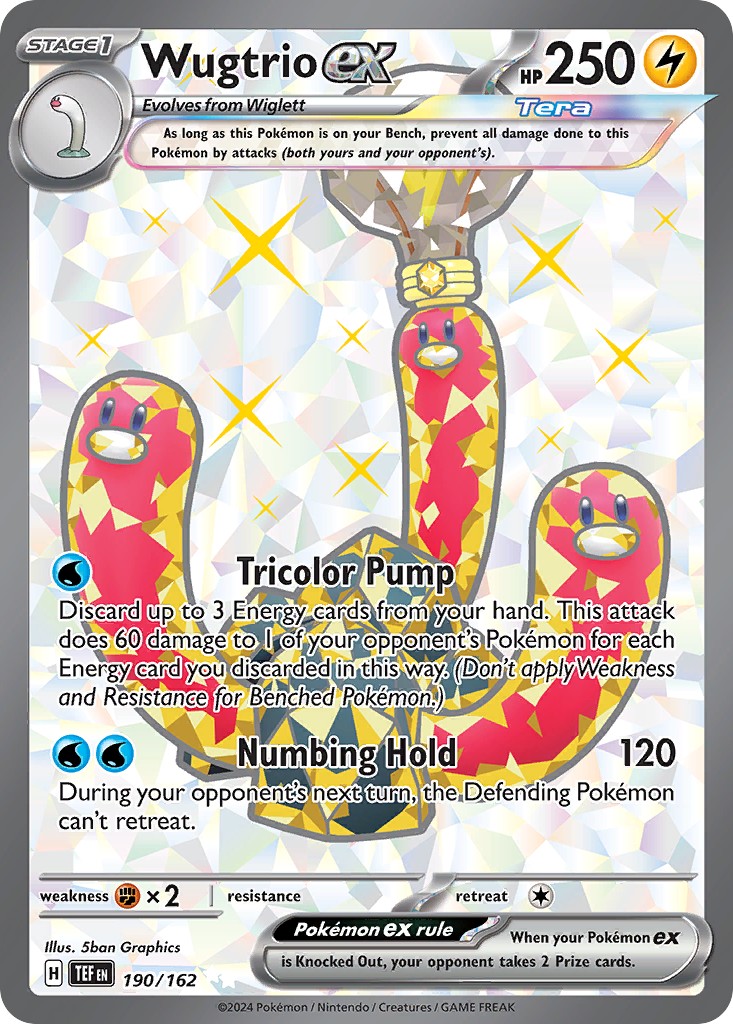 2024 Pokémon Temporal Forces 2024 Pokémon Temporal Forces #190 trading card