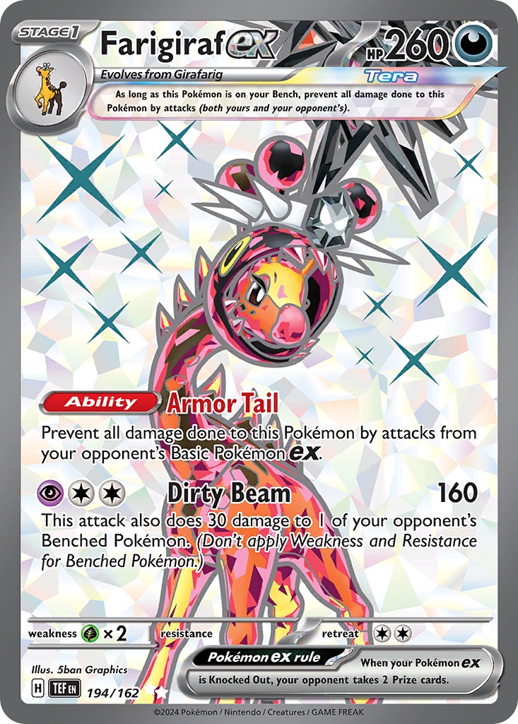 2024 Pokémon Temporal Forces 2024 Pokémon Temporal Forces #194 trading card