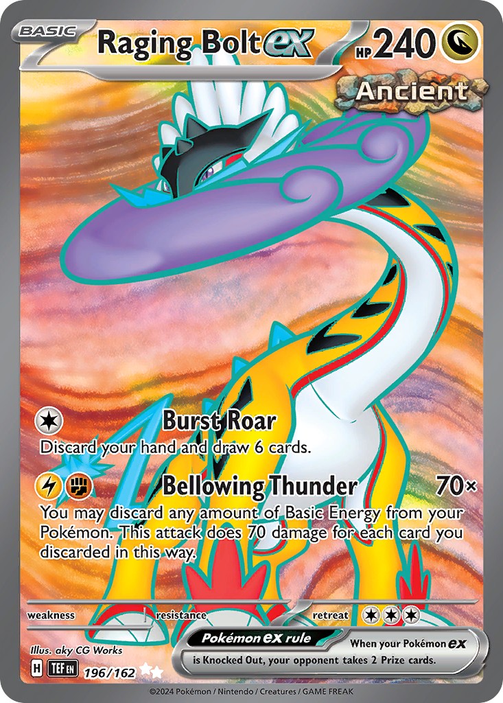 2024 Pokémon Temporal Forces 2024 Pokémon Temporal Forces #196 trading card