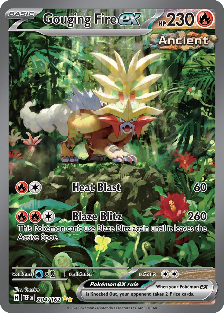 2024 Pokémon Temporal Forces 2024 Pokémon Temporal Forces #204 trading card
