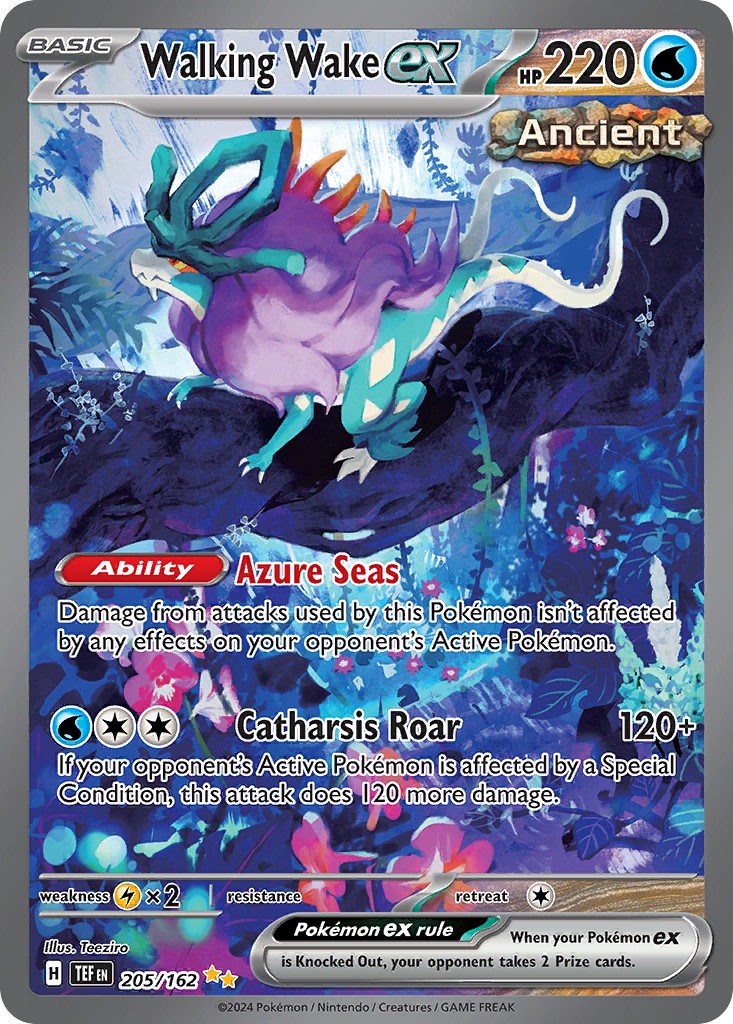 2024 Pokémon Temporal Forces 2024 Pokémon Temporal Forces #205 trading card