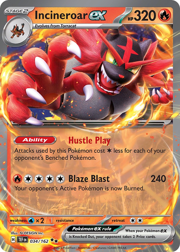 Incineroar ex - Image 1