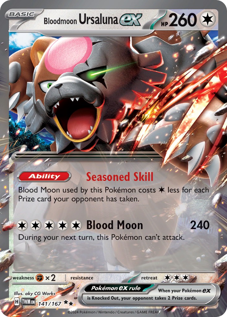 2024 Pokémon Twilight Masquerade 2024 Pokémon Twilight Masquerade #141 trading card