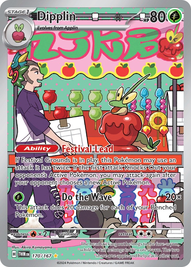 2024 Pokémon Twilight Masquerade 2024 Pokémon Twilight Masquerade #170 trading card