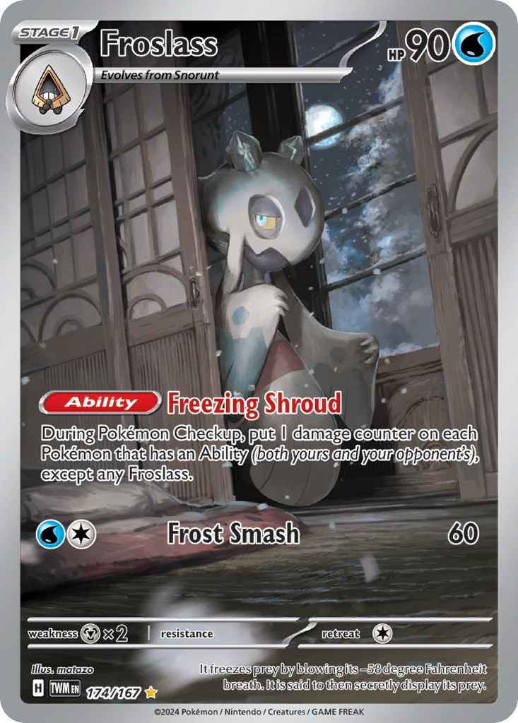 2024 Pokémon Twilight Masquerade 2024 Pokémon Twilight Masquerade #174 trading card