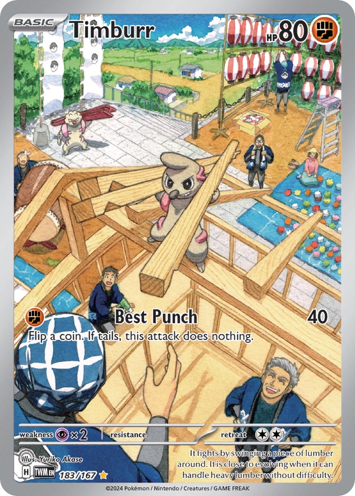 2024 Pokémon Twilight Masquerade 2024 Pokémon Twilight Masquerade #183 trading card