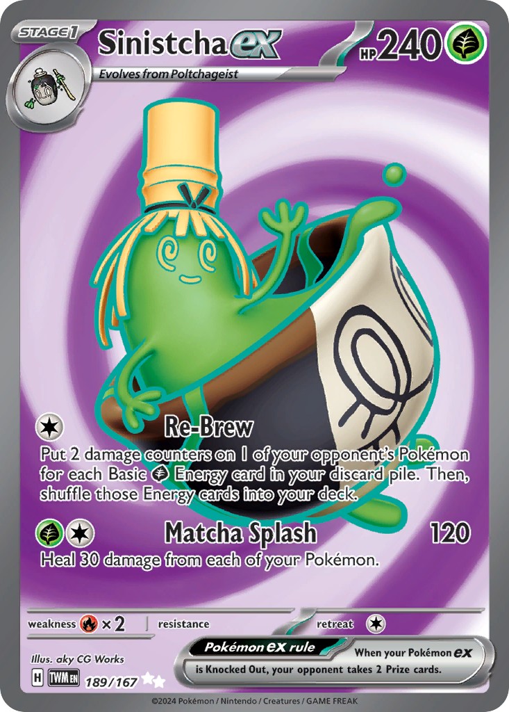 2024 Pokémon Twilight Masquerade 2024 Pokémon Twilight Masquerade #189 trading card