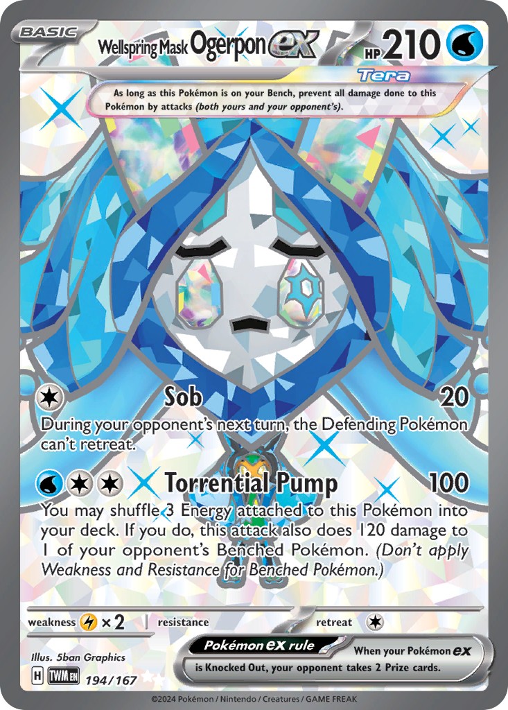 2024 Pokémon Twilight Masquerade 2024 Pokémon Twilight Masquerade #194 trading card