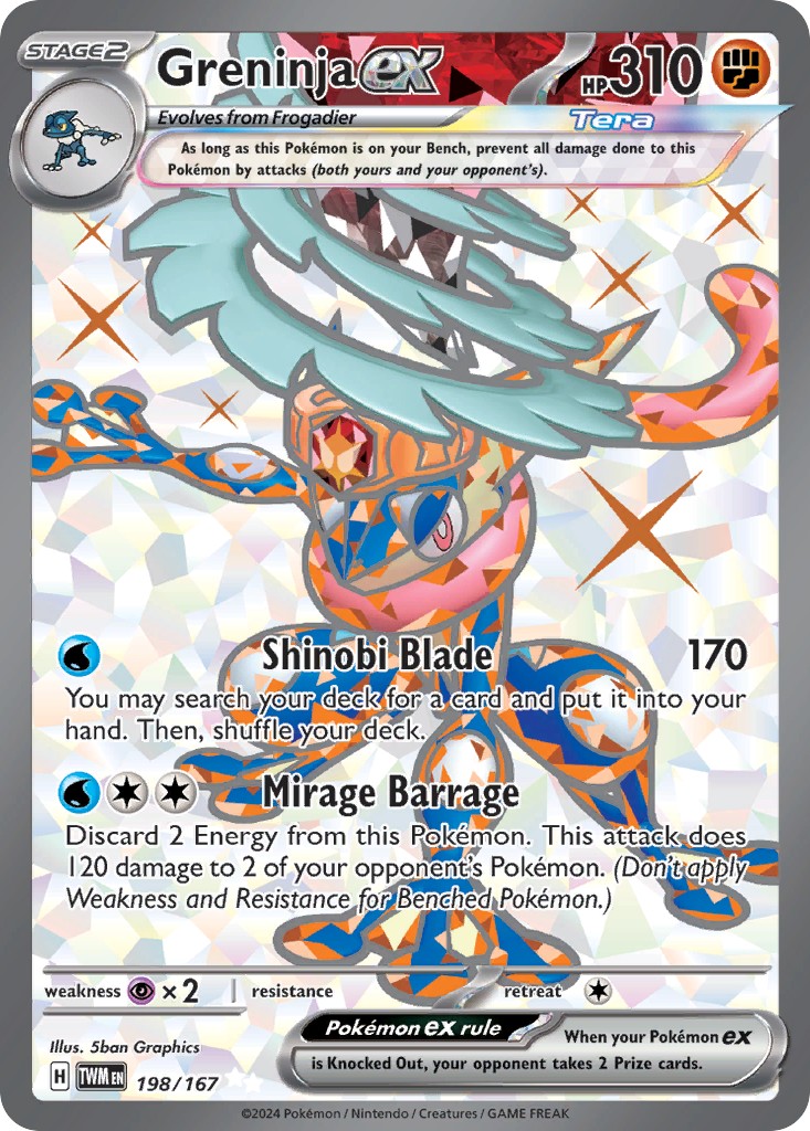 2024 Pokémon Twilight Masquerade 2024 Pokémon Twilight Masquerade #198 trading card