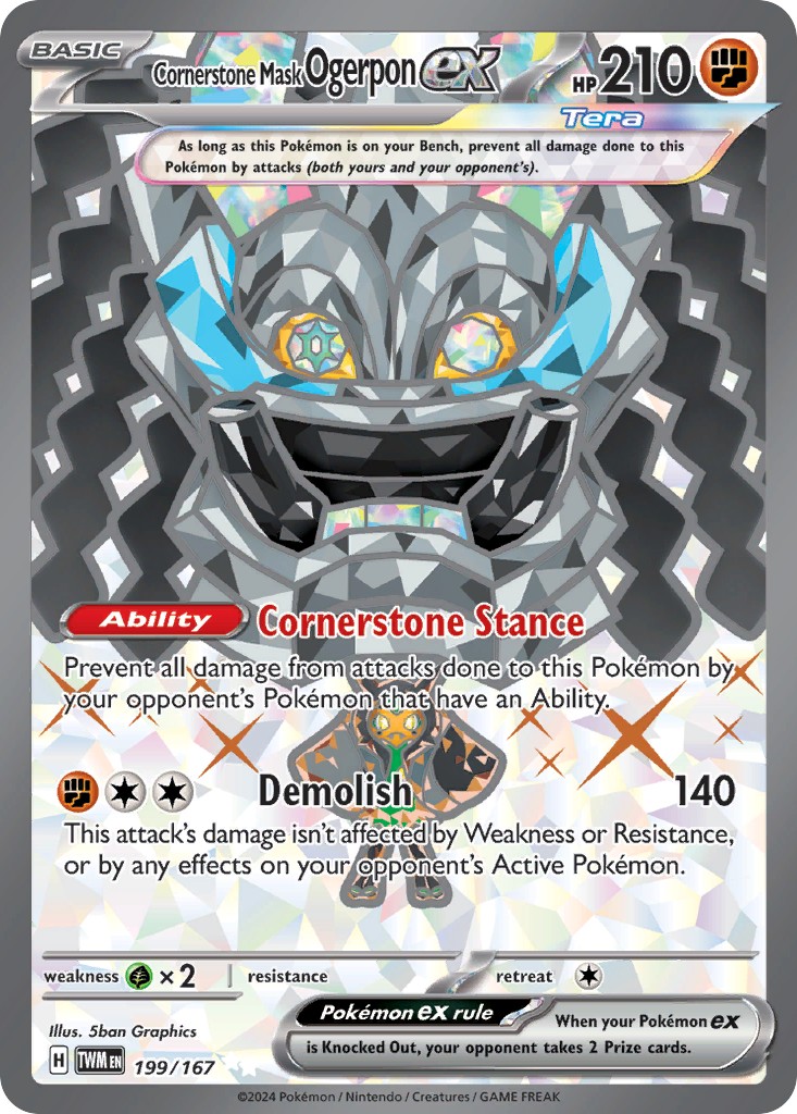 2024 Pokémon Twilight Masquerade 2024 Pokémon Twilight Masquerade #199 trading card