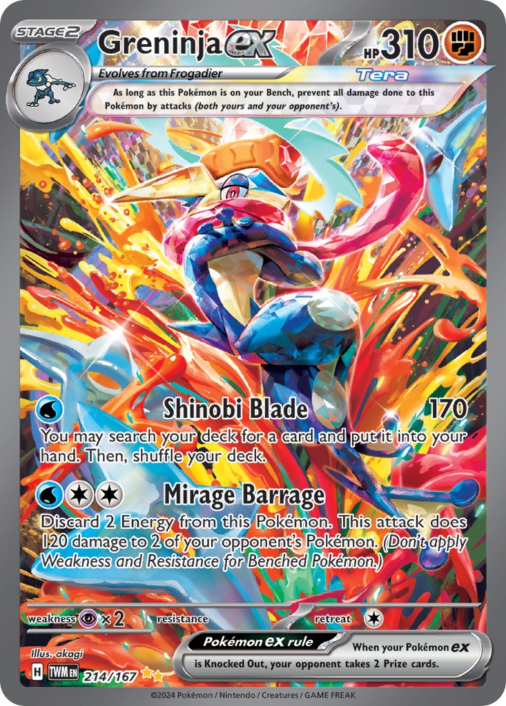 2024 Pokémon Twilight Masquerade 2024 Pokémon Twilight Masquerade #214 trading card