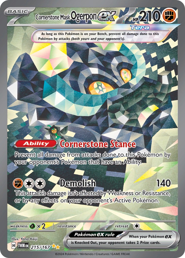 2024 Pokémon Twilight Masquerade 2024 Pokémon Twilight Masquerade #215 trading card