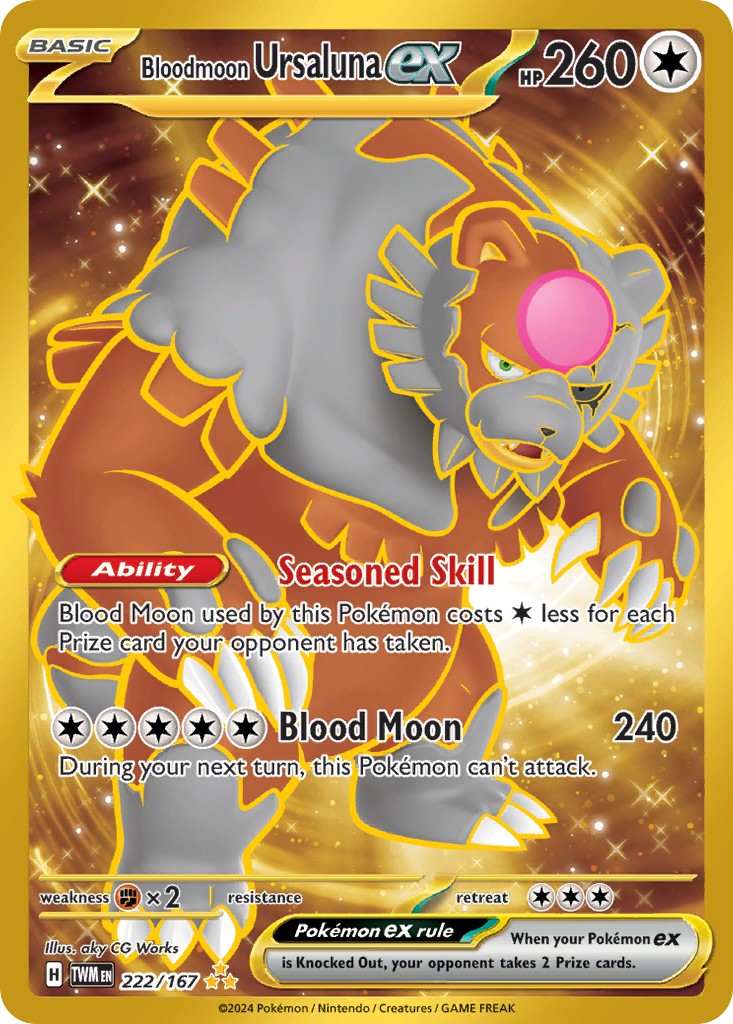 2024 Pokémon Twilight Masquerade 2024 Pokémon Twilight Masquerade #222 trading card